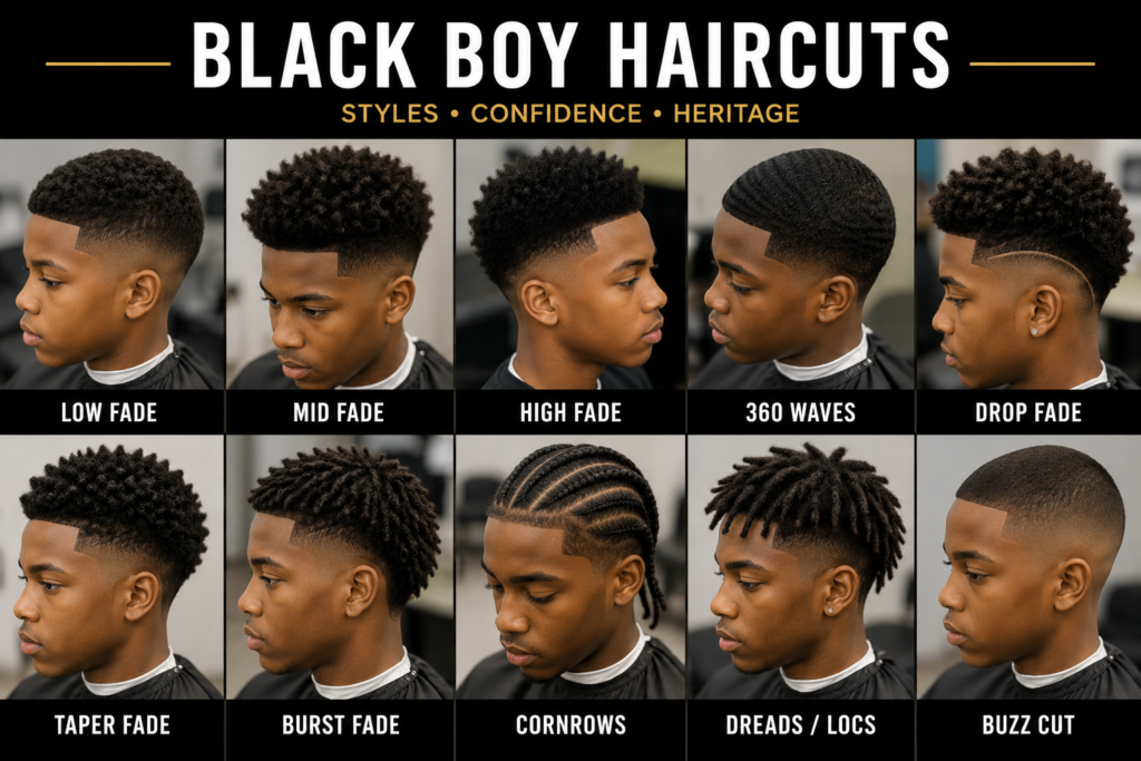 Black Boy Haircuts: The Complete Style Guide for Every Age